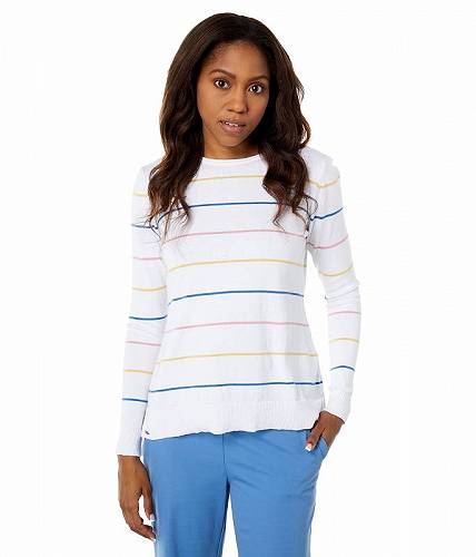 送料無料 Lisette L Montreal レディース 女性用 ファッション セーター Ellie Organic Cotton Knit Stripe Sweater Multi