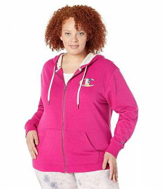 送料無料 チャンピオン Champion レディース 女性用 ファッション パーカー スウェット Plus Size Campus French Terry Zip Hoodie - Inari