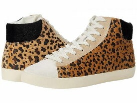 送料無料 ゴラ Gola レディース 女性用 シューズ 靴 スニーカー 運動靴 Nova High Oasis - Off-White/Leopard