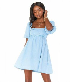 送料無料 ショーミーユアムームー Show Me Your Mumu レディース 女性用 ファッション ドレス Smitten Babydoll Dress - Sky Blue