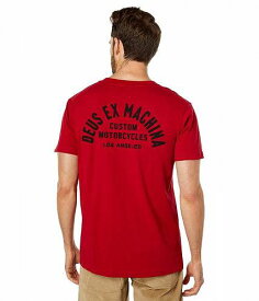 送料無料 デウスエクスマキナ Deus Ex Machina メンズ 男性用 ファッション Tシャツ Repeller Tee - Rocco Red