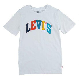 送料無料 リーバイス Levi&#039;s(R) Kids 男の子用 ファッション 子供服 Tシャツ Short Sleeve Graphic Tee (Big Kids) - White
