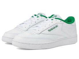 送料無料 リーボック Reebok Lifestyle シューズ 靴 スニーカー 運動靴 Club C 85 - White/Glen Green/Solar Acid Yellow