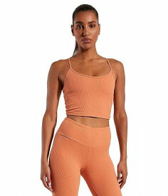 送料無料 Koral レディース 女性用 ファッション 下着 ブラジャー Leah Rib Sports Bra - Cosmo Orange