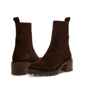 送料無料 スティーブマデン Steve Madden レディース 女性用 シューズ 靴 ブーツ アンクル ショートブーツ Kiley - Brown Suede