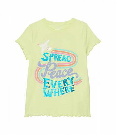 送料無料 ピーク PEEK 女の子用 ファッション 子供服 Tシャツ Spread Joy Tee (Toddler/Little Kids/Big Kids) - Lime