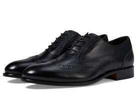 送料無料 マッシオマッテオ Massimo Matteo メンズ 男性用 シューズ 靴 オックスフォード 紳士靴 通勤靴 Corazzano Wing Tip - Black