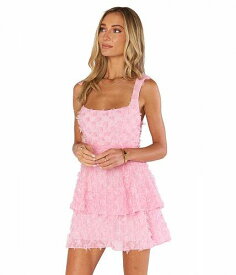 送料無料 ショーミーユアムームー Show Me Your Mumu レディース 女性用 ファッション ドレス Meg Mini Dress - Pink Eyelash