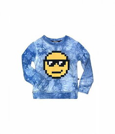 送料無料 アパマンキッズ Appaman Kids 男の子用 ファッション 子供服 パーカー スウェット Emoji Highland Sweatshirt (Toddler/Little Kids/Big Kids) - Blue Tie-Dye