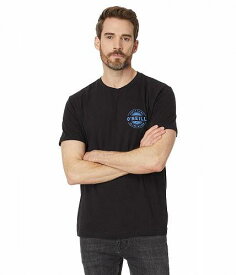 送料無料 オニール O&#039;Neill メンズ 男性用 ファッション Tシャツ Coin Flip Short Sleeve Tee - Black