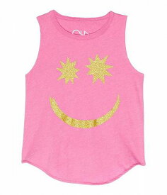 送料無料 Chaser Kids 女の子用 ファッション 子供服 タンクトップ Vintage Muscle Tank (Little Kids/Big Kids) - Cotton Candy