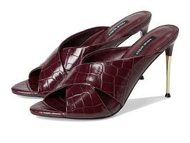 送料無料 ナインウエスト Nine West レディース 女性用 シューズ 靴 ヒール Sancie - Dark Red Croco