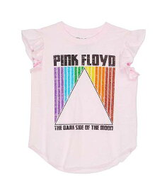送料無料 Chaser Kids 女の子用 ファッション 子供服 Tシャツ Pink Floyd - Dsom Rainbow Flutter Sleeve Shirttail Tee (Toddler/Little Kids) - Pinky