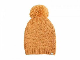 送料無料 リップカール Rip Curl レディース 女性用 ファッション雑貨 小物 帽子 ビーニー ニット帽 Surf Gypsy Pom-Pom Beanie - Caramel