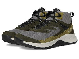 送料無料 キーン Keen メンズ 男性用 シューズ 靴 ブーツ ハイキング トレッキング Hightrail Waterproof Hiking Boots - Steel Grey/ForeST Night