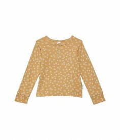 送料無料 HUXBABY キッズ 子供用 ファッション 子供服 Tシャツ Bee Rib Henley (Infant/Toddler) - Honey