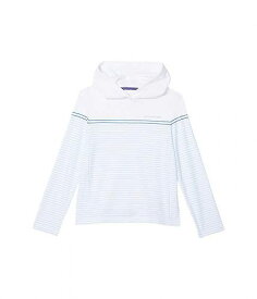 送料無料 バインヤード・バインズ Vineyard Vines Kids 男の子用 ファッション 子供服 パーカー スウェット Sankaty Hoodie (Toddler/Little Kids/Big Kids) - Stripe Ocean Breeze