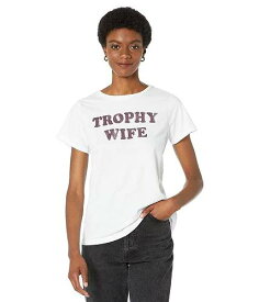 送料無料 オリジナルレトロブランド The Original Retro Brand レディース 女性用 ファッション Tシャツ Trophy Wife - White