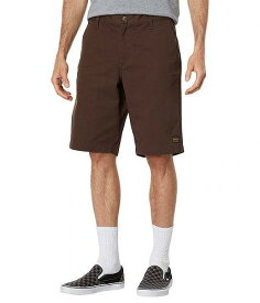 送料無料 ルーカ RVCA メンズ 男性用 ファッション ショートパンツ 短パン Americana 22&quot; Shorts - Chocolate 1