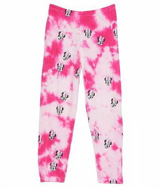 送料無料 Chaser Kids 女の子用 ファッション 子供服 パンツ ズボン Recycled Bliss Knit Cozy Sweatpants (Big Kids) - Strawberry Jam Tie-Dye