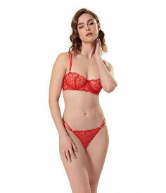 送料無料 BLUEBELLA レディース 女性用 ファッション 下着 ショーツ Valentina Thong - Tomato Red