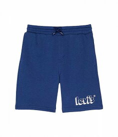 送料無料 リーバイス Levi&#039;s(R) Kids 男の子用 ファッション 子供服 ショートパンツ 短パン Soft Knit Jogger Shorts (Little Kids) - Estate Blue