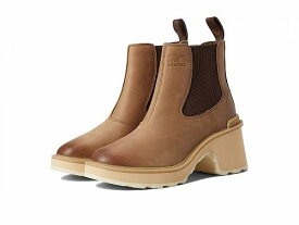 送料無料 ソレル SOREL レディース 女性用 シューズ 靴 ブーツ チェルシーブーツ アンクル Hi-Line(TM) Heel Chelsea - Umber/Ceramic