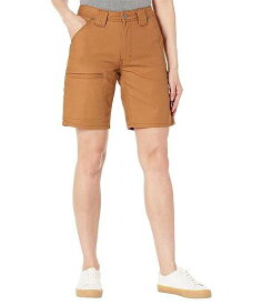 送料無料 ディッキー Dickies レディース 女性用 ファッション ショートパンツ 短パン Duratech Shorts - Brown Duck