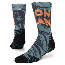 送料無料 スタンス Stance ファッション ソックス 靴下 Iron Man Marvel Mid - Grey