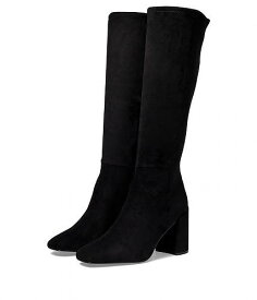 送料無料 スティーブマデン Steve Madden レディース 女性用 シューズ 靴 ブーツ ロングブーツ Lizah Boot - Black/Black