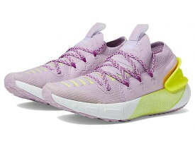 送料無料 アンダーアーマー Under Armour レディース 女性用 シューズ 靴 スニーカー 運動靴 Hovr Phantom 3 - Fresh Orchid/White/Yellow Ray