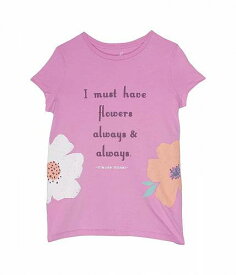 送料無料 ピーク PEEK 女の子用 ファッション 子供服 Tシャツ Flower Tee (Toddler/Little Kids/Big Kids) - Lavender