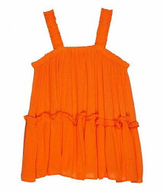 送料無料 HABITUAL girl 女の子用 ファッション 子供服 ブラウス Babydoll Top (Big Kids) - Orange