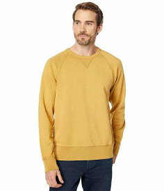 送料無料 Madewell メンズ 男性用 ファッション パーカー スウェット Garment-Dyed Crew Neck Sweatshirt - Earthen Gold