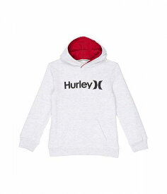 送料無料 ハーレー Hurley Kids 男の子用 ファッション 子供服 パーカー スウェット One and Only Pullover Hoodie (Little Kids) - Birch Heather