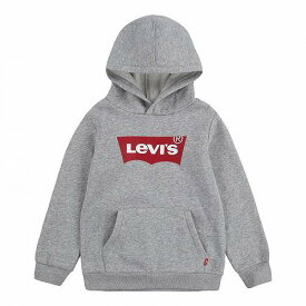 送料無料 リーバイス Levi&#039;s(R) Kids 男の子用 ファッション 子供服 パーカー スウェット Batwing Pullover Hoodie (Little Kids) - Grey Heather 1