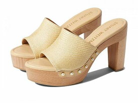 送料無料 スチュアートワイツマン Stuart Weitzman レディース 女性用 シューズ 靴 ヒール Pearl Clog 85 Sandal - Wheat