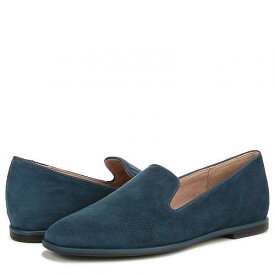 送料無料 ナチュラライザー Naturalizer レディース 女性用 シューズ 靴 ローファー ボートシューズ Effortless - Oceanic Blue Suede