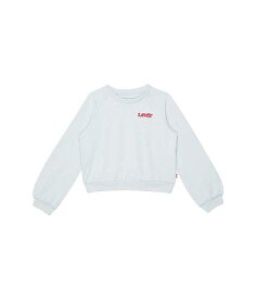 送料無料 リーバイス Levi&#039;s(R) Kids 女の子用 ファッション 子供服 パーカー スウェット ジャケット High-Rise Crew Neck Sweatshirt (Little Kids) - Plein Air