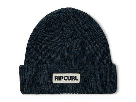 送料無料 リップカール Rip Curl メンズ 男性用 ファッション雑貨 小物 帽子 ビーニー ニット帽 Icons Reg Beanie - Deep Ocean