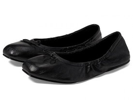 送料無料 セイシェルズ Seychelles レディース 女性用 シューズ 靴 フラット Breathless - Black Leather