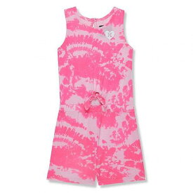 送料無料 ハーレー Hurley Kids 女の子用 ファッション 子供服 ベビー服 赤ちゃん ロンパース Tie Front Jersey Romper (Toddler) - Hyper Pink