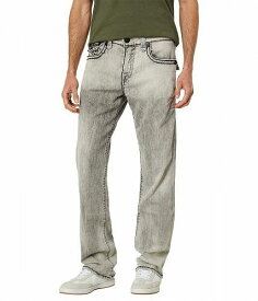 送料無料 トゥルーレリジョン True Religion メンズ 男性用 ファッション ジーンズ デニム Ricky Super T Flap in Washed Grey - Washed Grey