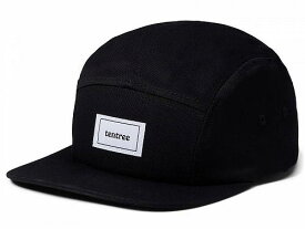 送料無料 tentree ファッション雑貨 小物 帽子 野球帽 キャップ Camper Hat - Meteorite Black