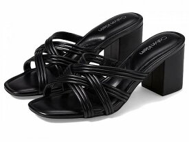 送料無料 カルバンクライン Calvin Klein レディース 女性用 シューズ 靴 ヒール Terisa - Black Leather