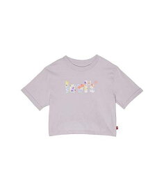 送料無料 リーバイス Levi&#039;s(R) Kids 女の子用 ファッション 子供服 Tシャツ High-Rise Graphic T-Shirt (Little Kids) - Misty Lilac