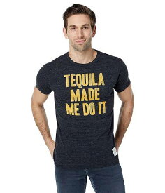 送料無料 オリジナルレトロブランド The Original Retro Brand メンズ 男性用 ファッション Tシャツ Tequila Made Me Do It Tee - Black