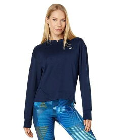 送料無料 ブルックス Brooks レディース 女性用 ファッション パーカー スウェット Run Within Sweatshirt - Navy