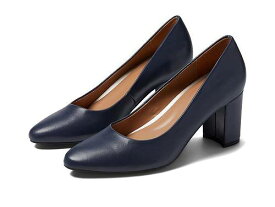 送料無料 エアロソールズ Aerosoles レディース 女性用 シューズ 靴 ヒール Bette - Navy Leather