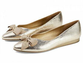 送料無料 ケネスコール Kenneth Cole Reaction レディース 女性用 シューズ 靴 フラット Lily Bow - Gold Metallic